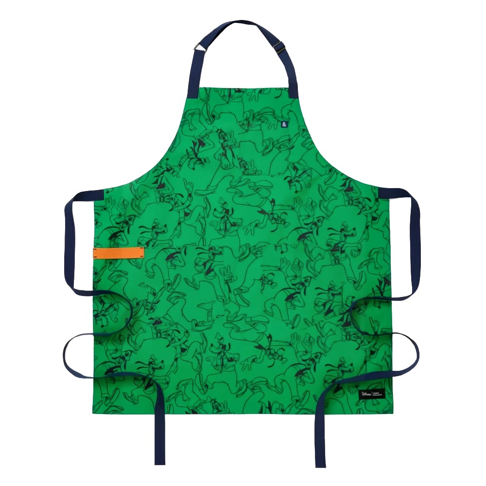 603-HB002594 Full Length Bib Apron w/ (2) Pockets - 33" x 30", Cotton, Goofy