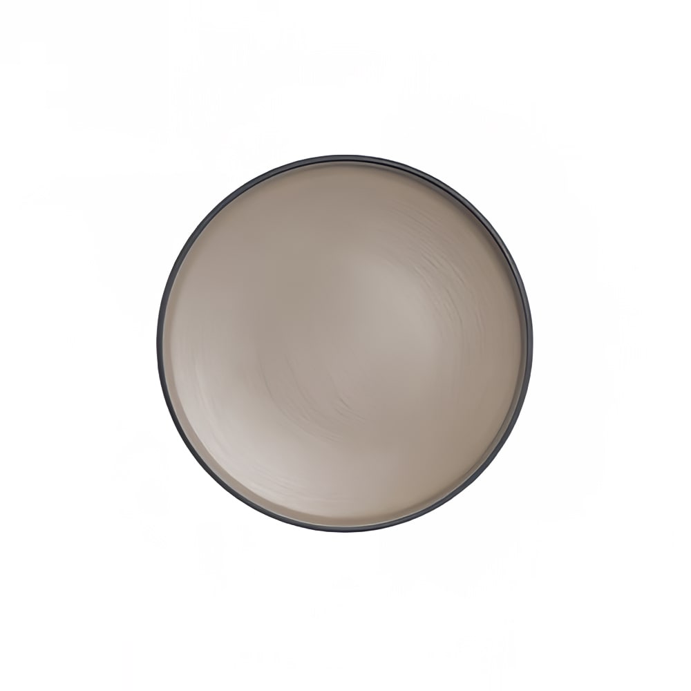 706-7810JB025 6 5/8" Round Melamine Plate, Sandstone