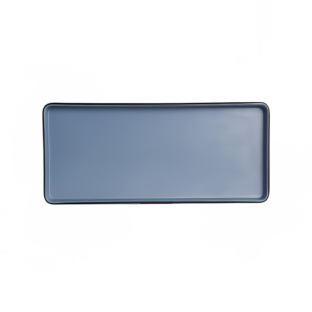 706-7830JB023 Rectangular Melamine Plate - 11 1/2" x 5 1/8", Lagoon