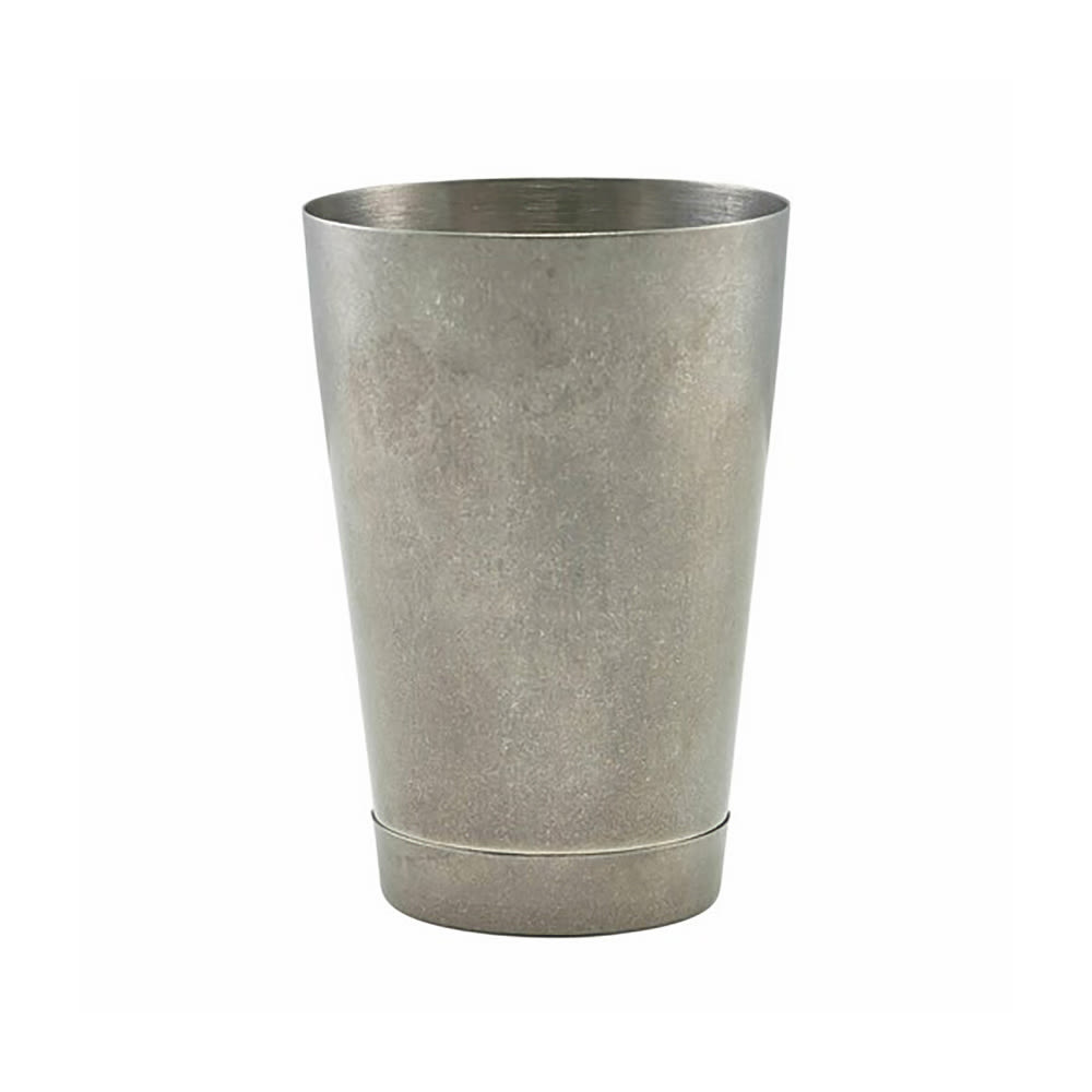 706-GWBSC18V 18 oz Vintage Steel Boston Bar Cocktail Shaker