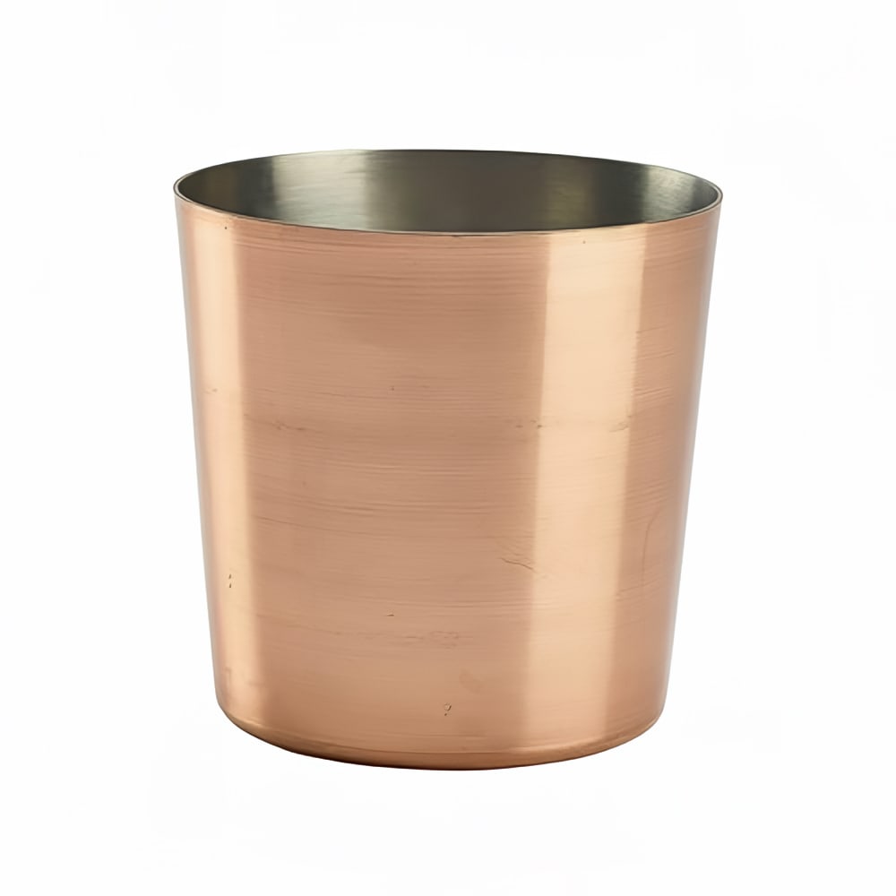 706-GWSVC8C 12 3/4 oz Round Serving Cup - Stainless Steel, Copper