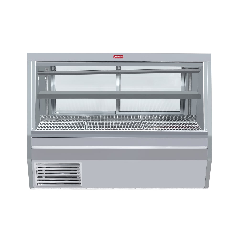 367-SCCDS34N6SLED 72" Full Service Deli Case w/ Straight Glass - (3) Levels, 115v