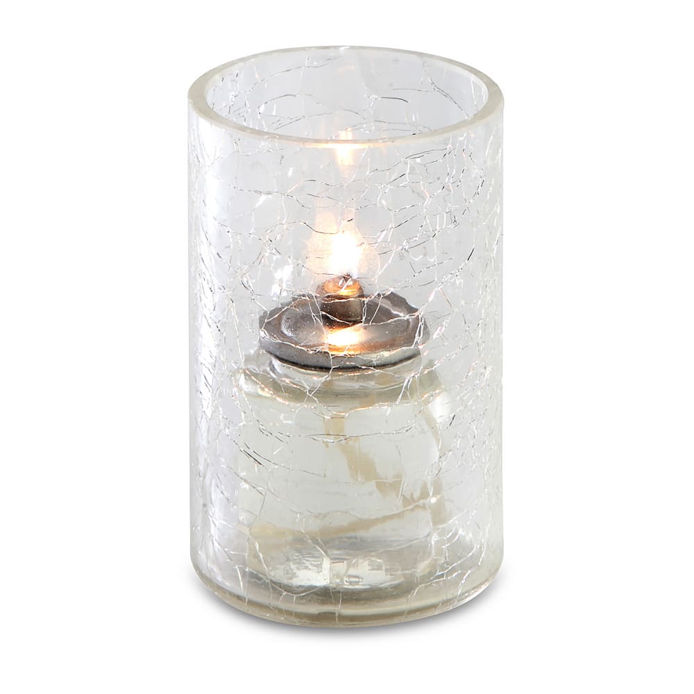 637-80272 Grace Votive Candle Lamp - 2 1/4"D x 3 1/2"H, Glass, Clear