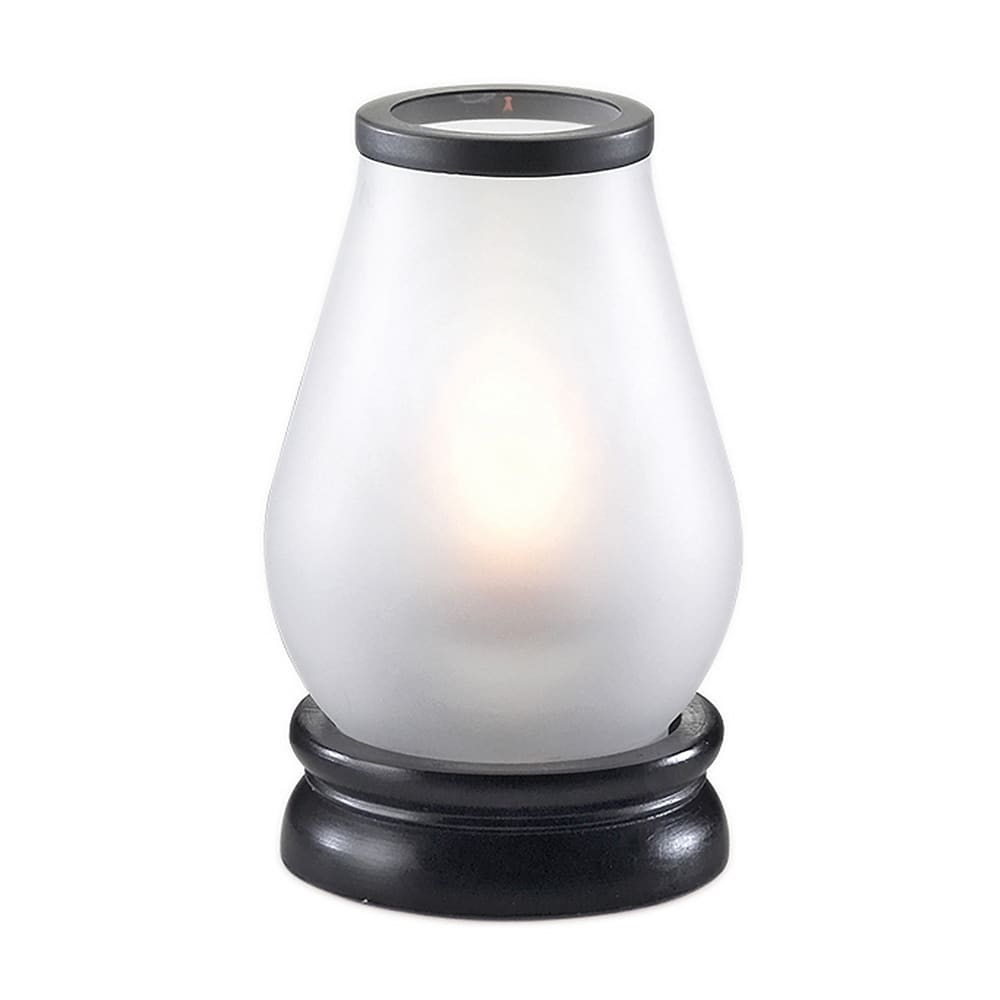 637-85256 Draper Zen Candle Lamp Base for 85274, 85276, 85278 & 85280, Black