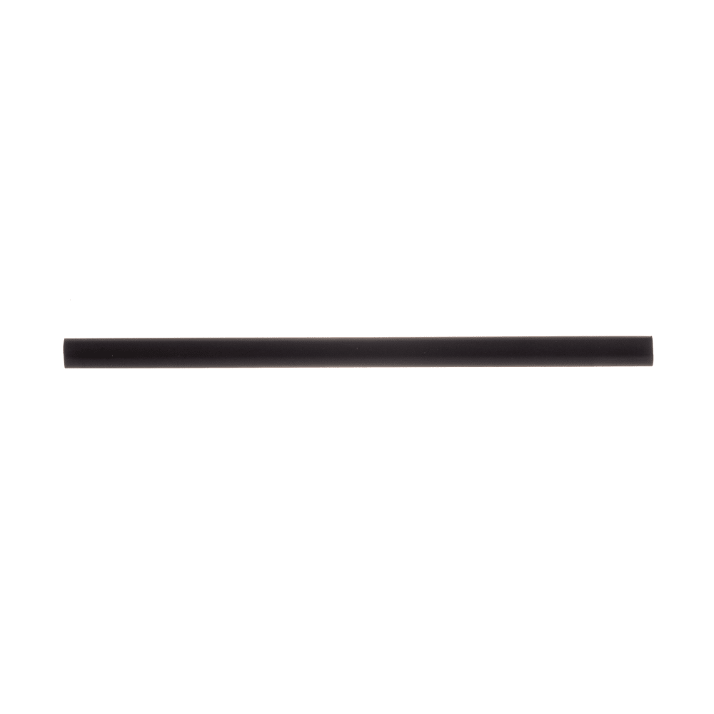 229-100132 7 3/4" Unwrapped Straws - Paper, Black