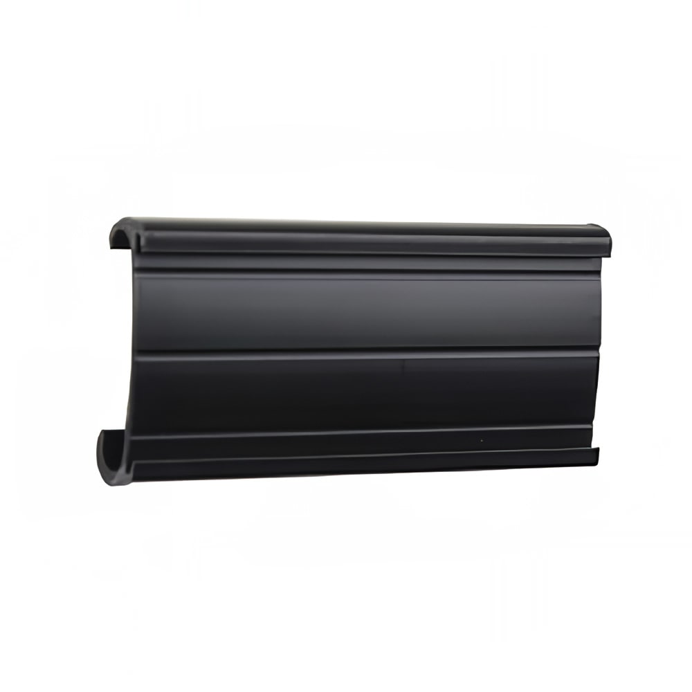 924-SILH812CS 3" Shelf Label Holder - Plastic, Black