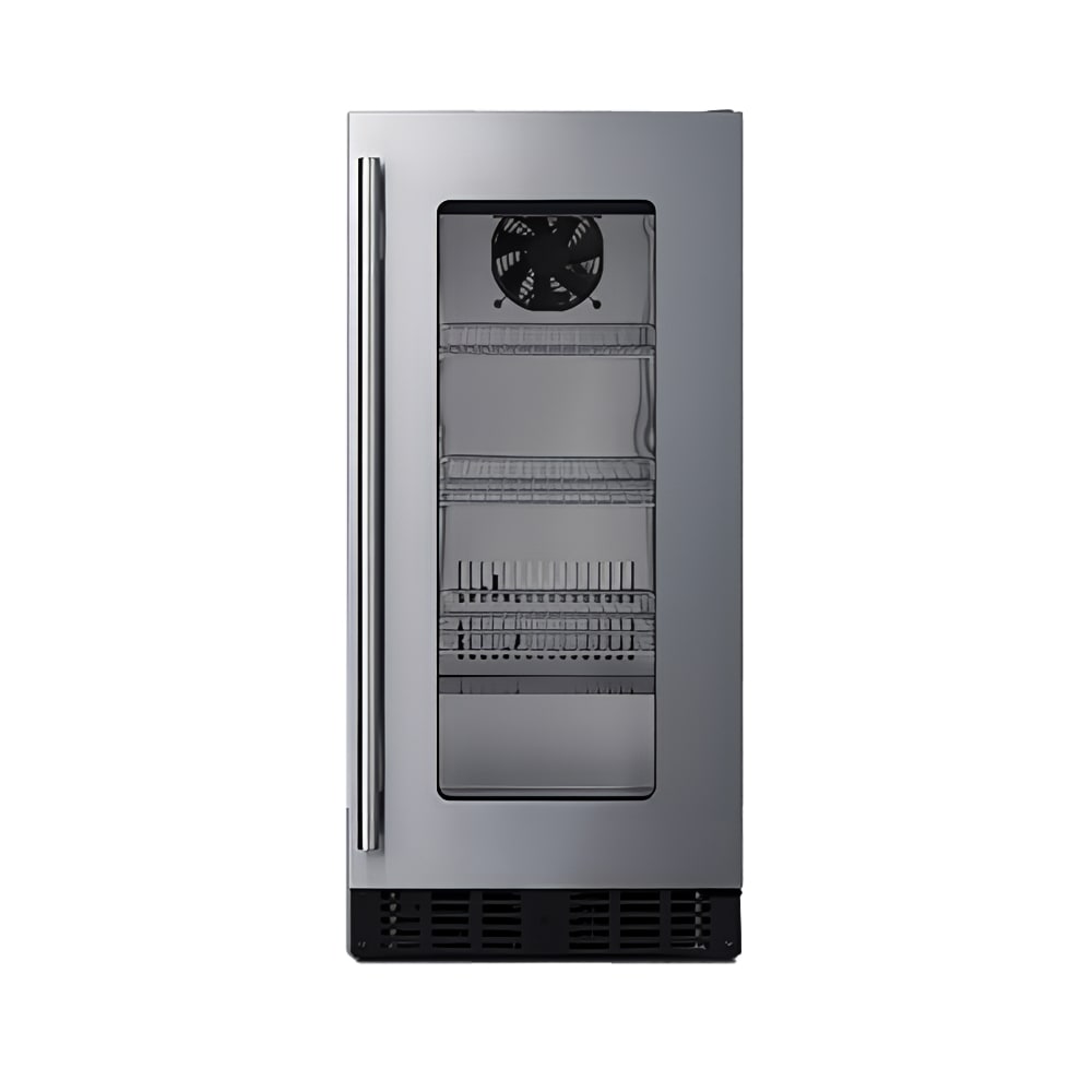 162-ASDG1521 15" W Undercounter Refrigerator w/ (1) Section & (1) Door, 115v