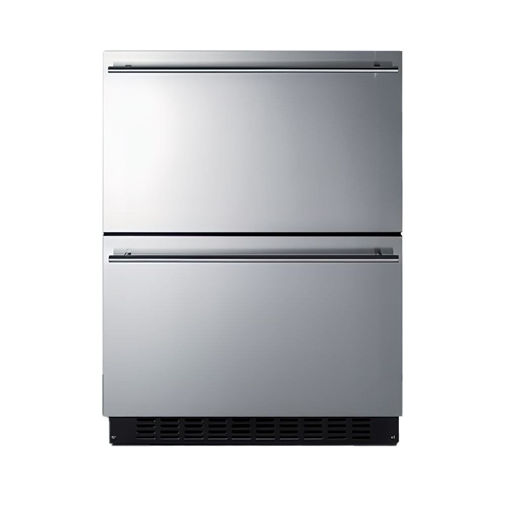 162-ASDR2414 24" W Undercounter Refrigerator w/ (1) Section & (2) Drawers, 115v