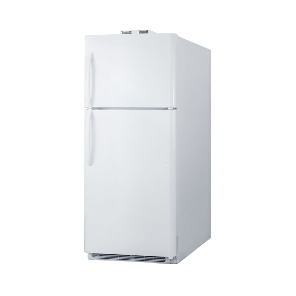 162-BKRF21W 30" Break Room Home Refrigerator/Freezer - White, 115v