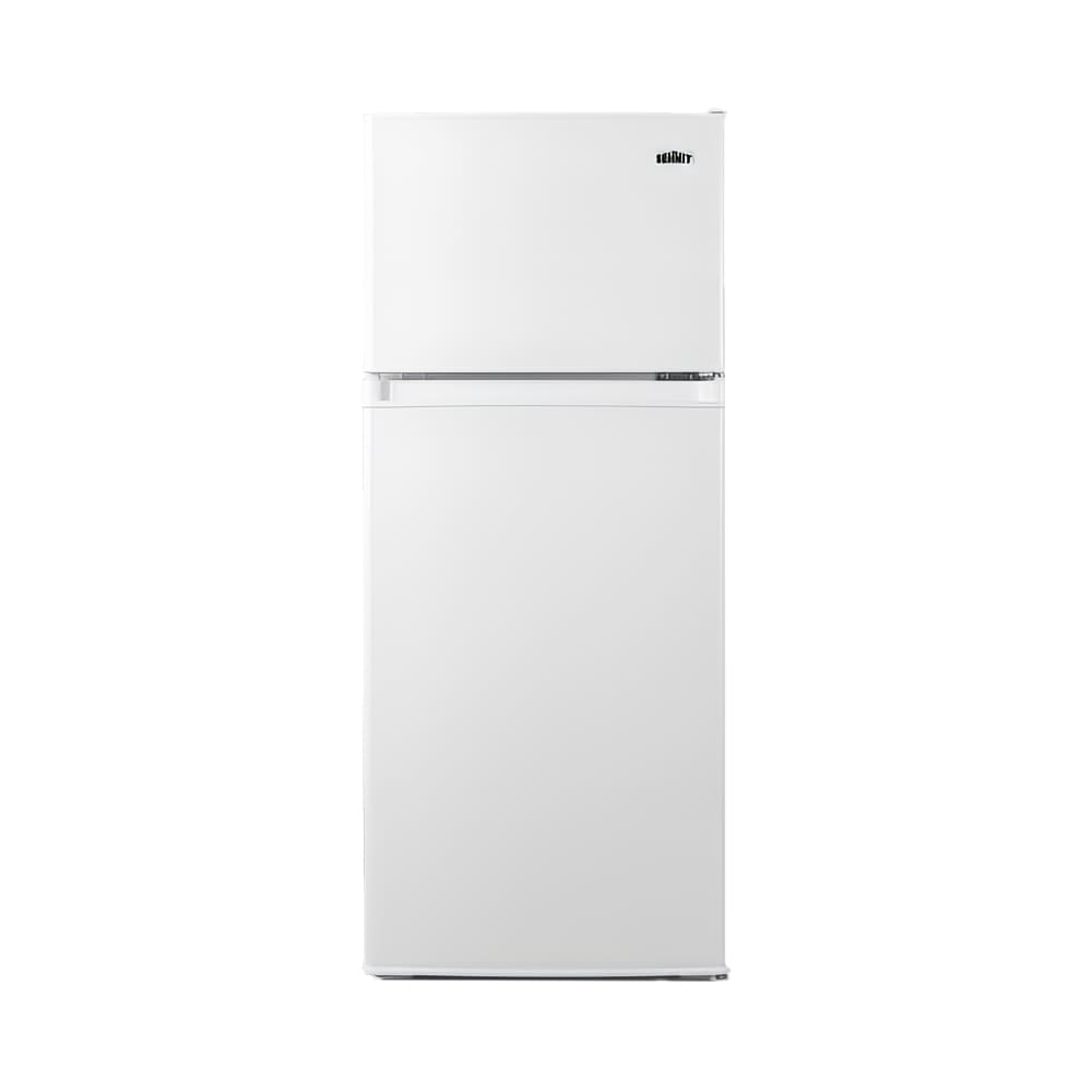 162-CP72W 4.5 cu ft Compact Refrigerator & Freezer w/ Solid Doors - White, 115v