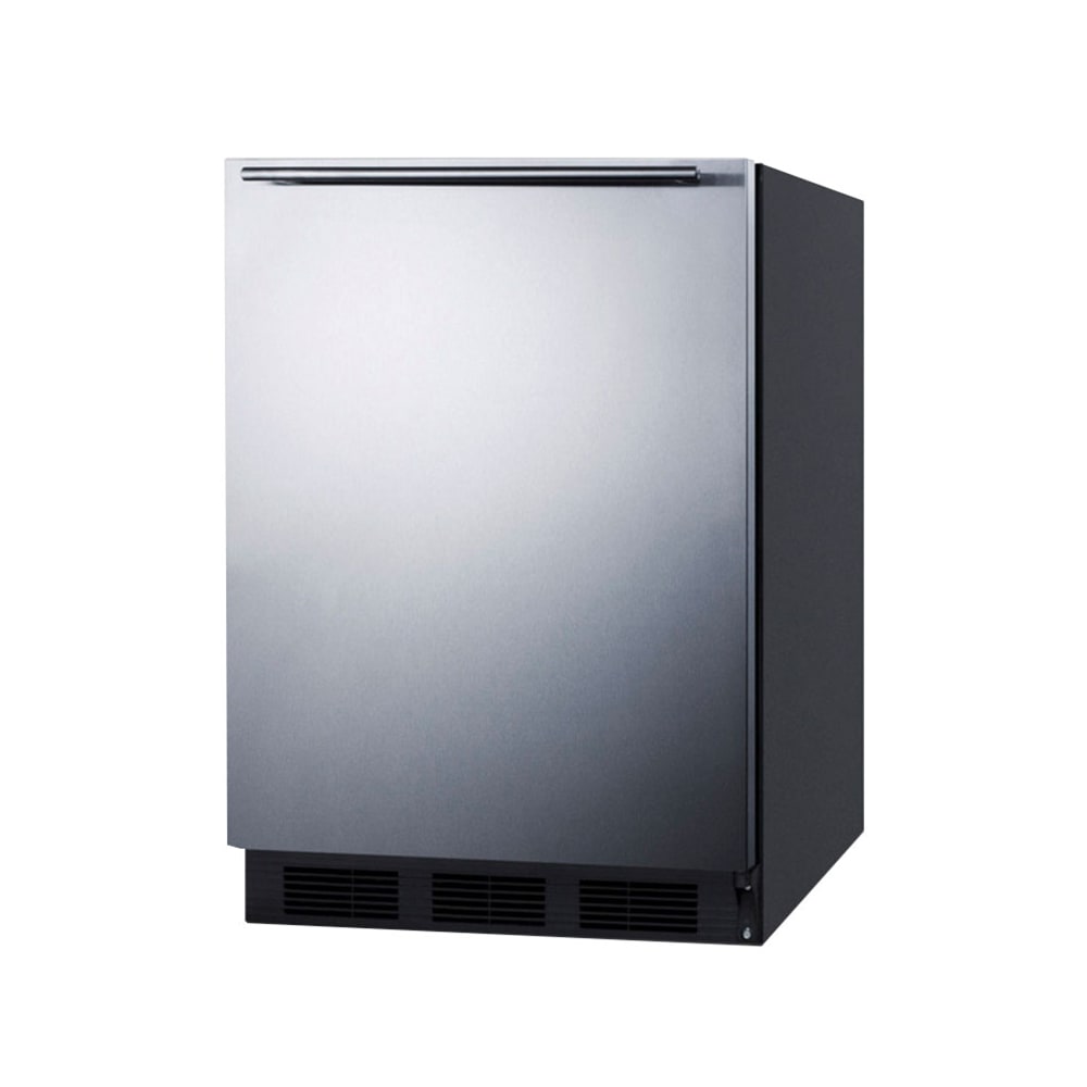 162-FF6B7SSHHJBLK 23 5/8" W Undercounter Refrigerator w/ (1) Section & (1) Door, 115v