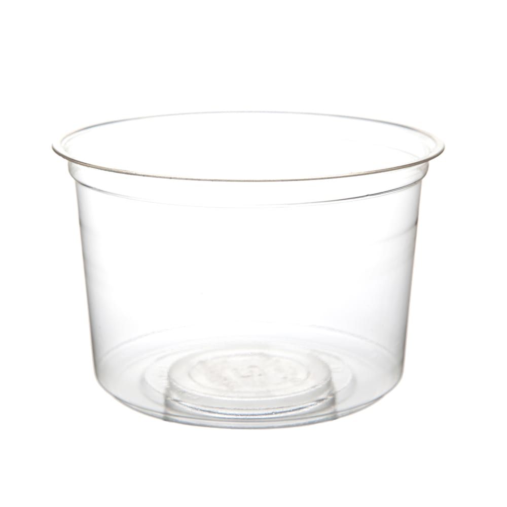 188-EPRDP16 16 oz Deli Container - PLA, Clear