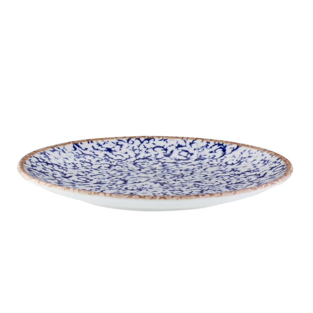 106-5316005 11 11/16" Round Venezia Coupe Plate - Fine China, Blue