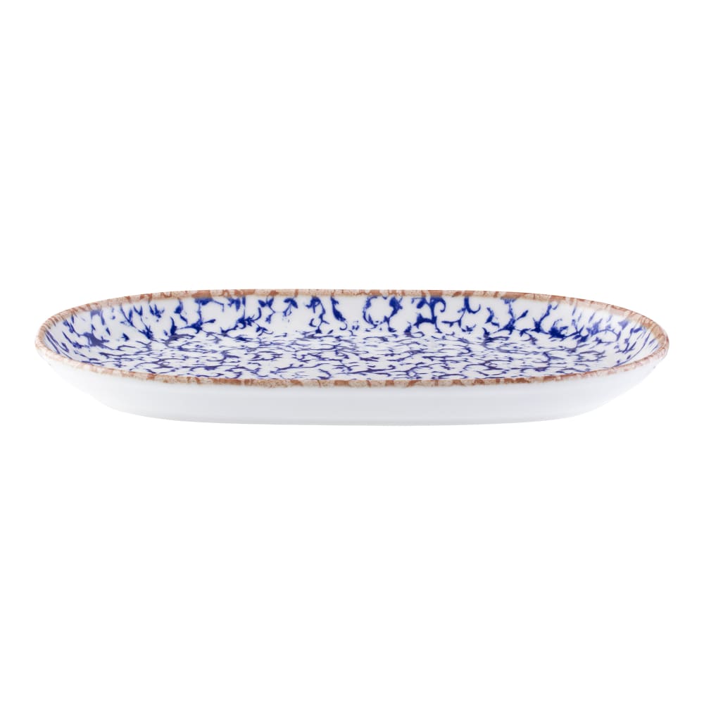 106-5316013 6" x 9 3/16" Oval Venezia Platter - Fine China, Blue