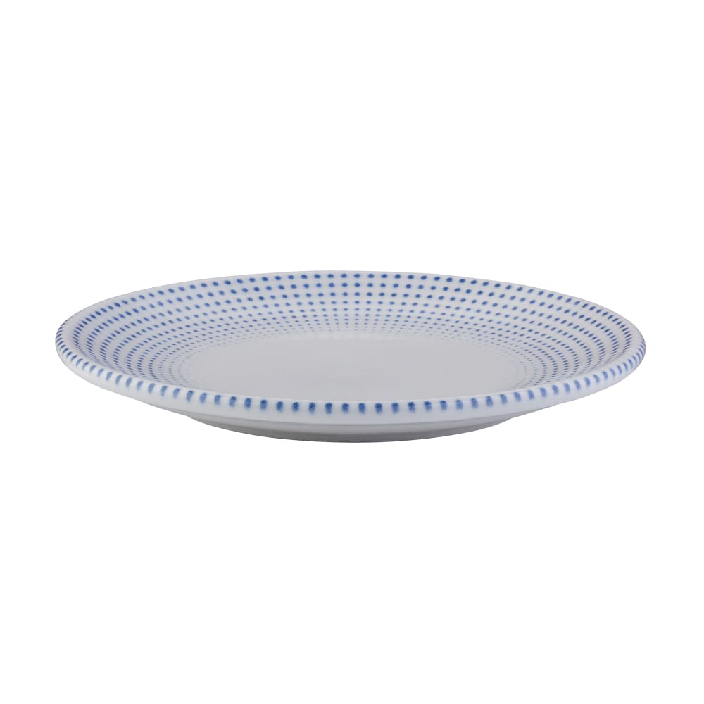 106-5316075 11 5/8" Round Aventurin Coupe Plate - Fine China, Blue
