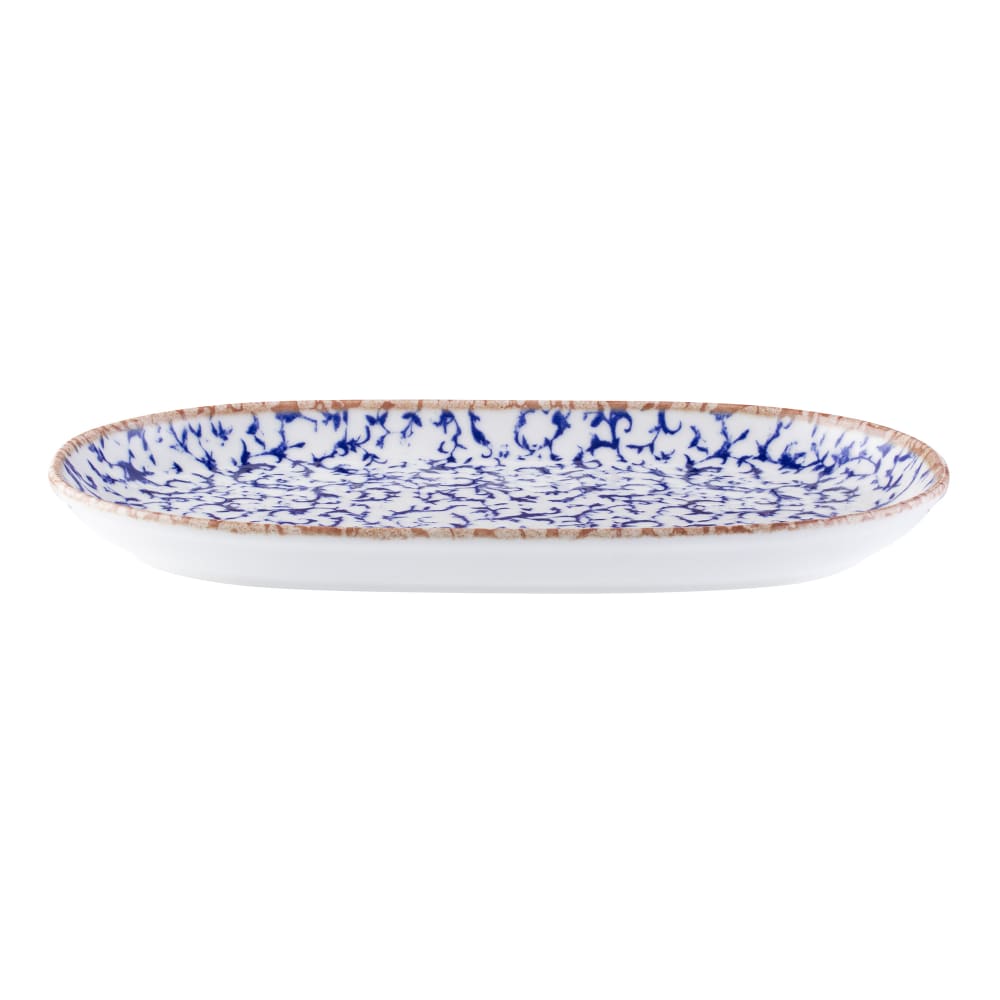 106-5316011 3 5/8" x 5 5/8" Oval Venezia Platter - Fine China, Blue