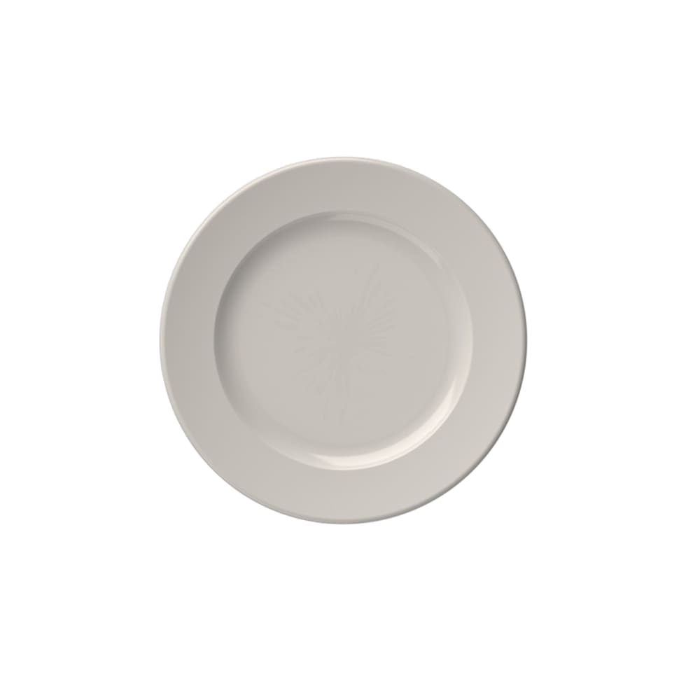 106-5316184 10 9/16" Round Frame Wide Plate - Fine China, White
