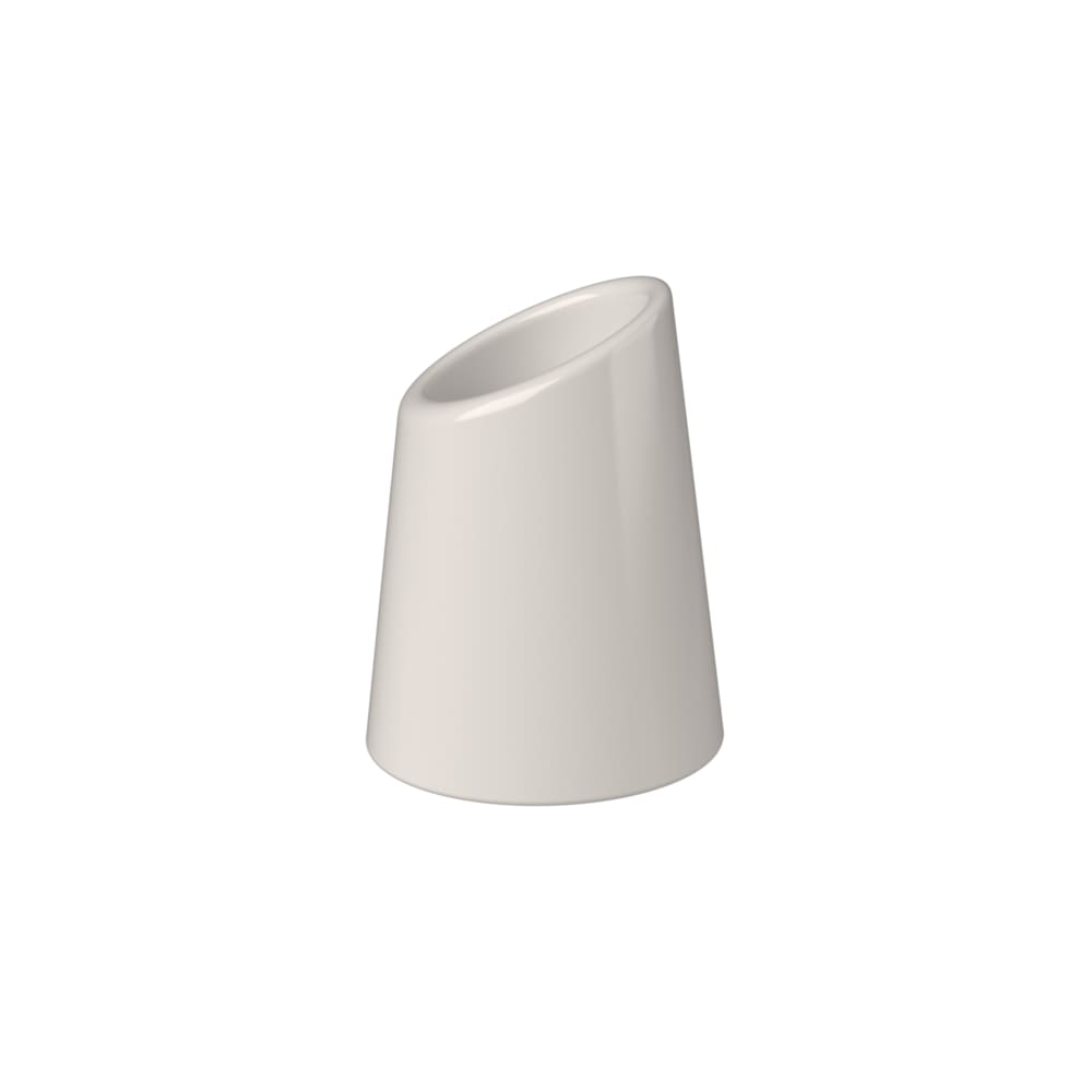 106-5316166 Bevel Toothpick Holder - Fine China, White