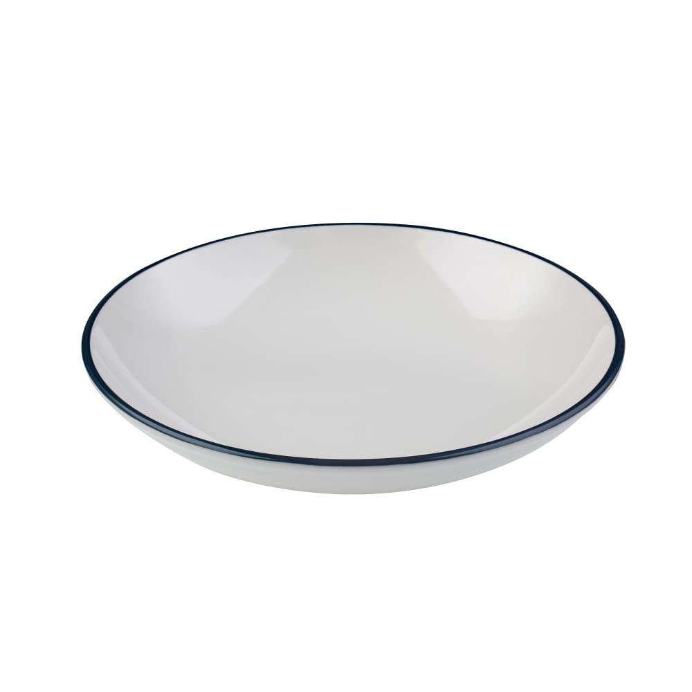 106-5321435 9 13/16" Round Modest Deep Plate - Fine China, Navy