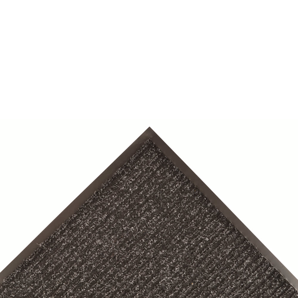 195-109S0023CH Brush Step® Entrance Scraper Floor Mat, 2' x 3', 3/8" Thick, Charco...
