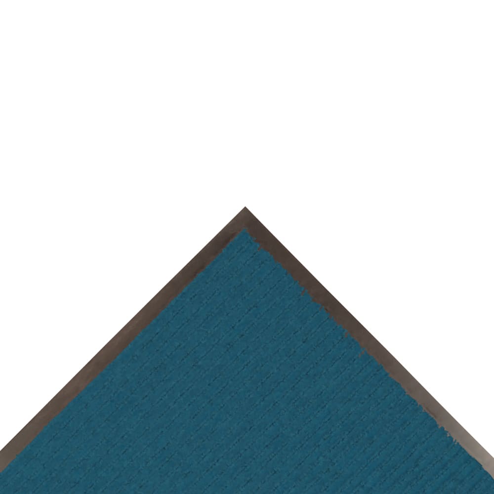 195-109S0046BU Brush Step® Entrance Scraper Floor Mat, 4' x 6', 3/8" Thick, Slate...