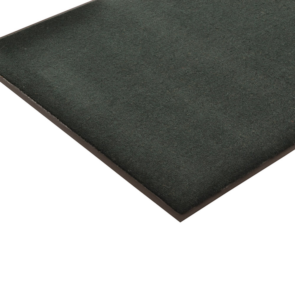 195-130S0036GN Sabre™ Entrance Floor Mat, 3' x 6', 3/8" Thick, Hunter Green