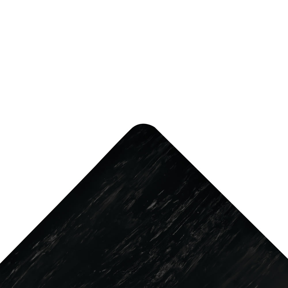 195-511S0023BL Marble-Tuff™ Anti-Fatigue Floor Mat - 2' x 3', 1/2" Thick, Black