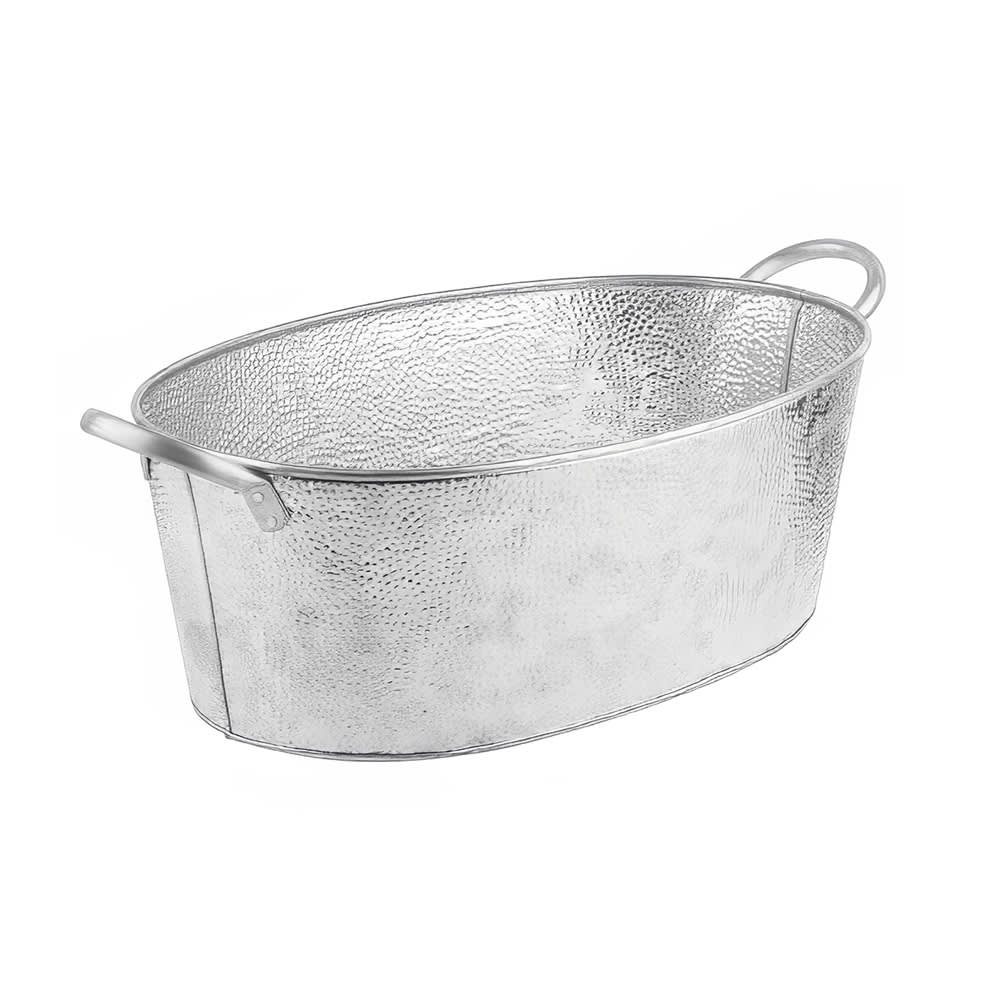 229-GT2313 4 1/2 gal Oval Cooling Tub - 23"L x 13"W x 7 1/2"H, Steel