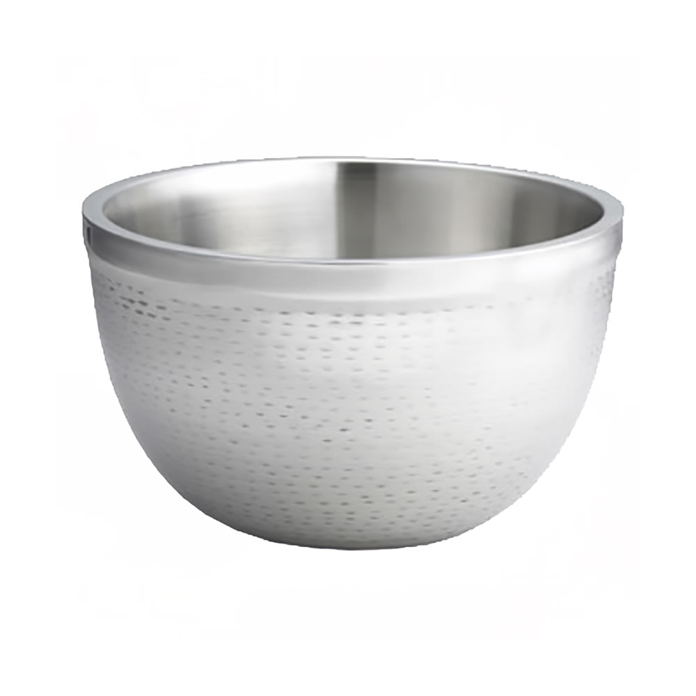 229-RB13 8 qt Round Remington Collection Bowl, Double Wall, Stainless Steel