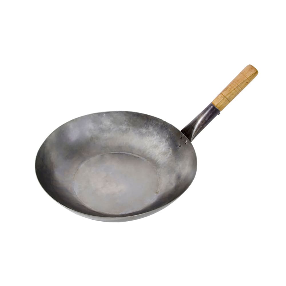 296-34704 14" Steel Stir Fry Pan - Induction Ready