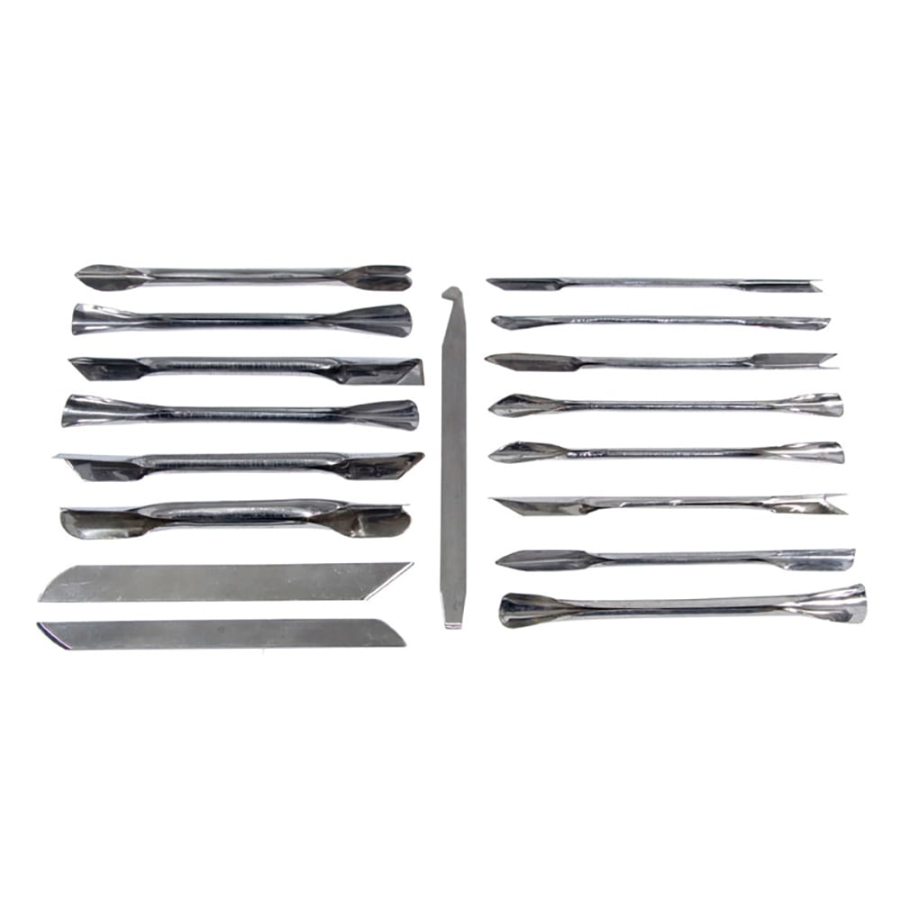 296-48677 6 1/2" Garnishing Kit, 17 Piece, Stainless