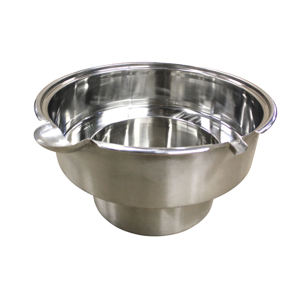 296-229012STM 18 qt Range Steam Pot, With Fill And Overflow, Fits 12" Chamber