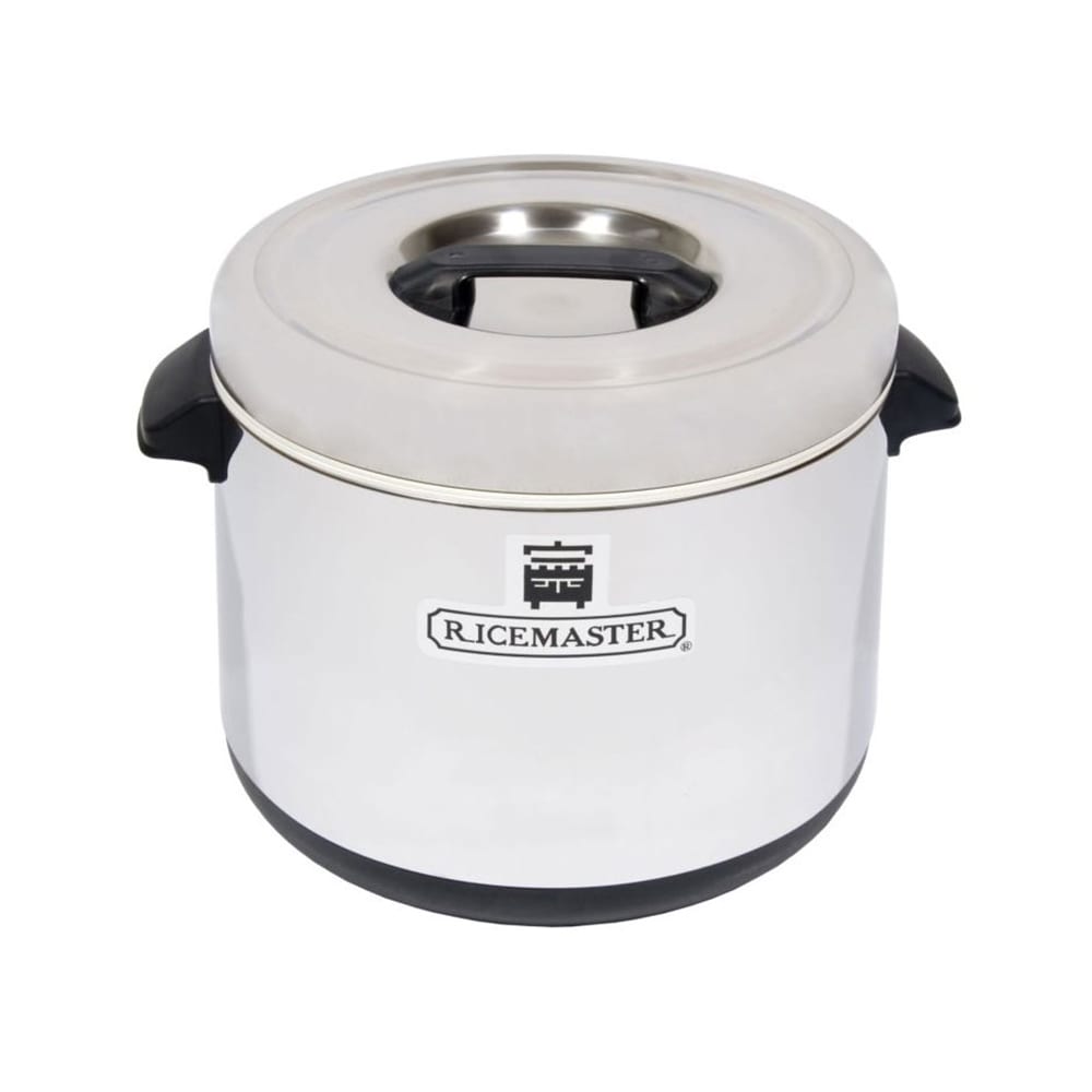 296-56913S 18 qt Sushi Rice Container, Stainless Exterior