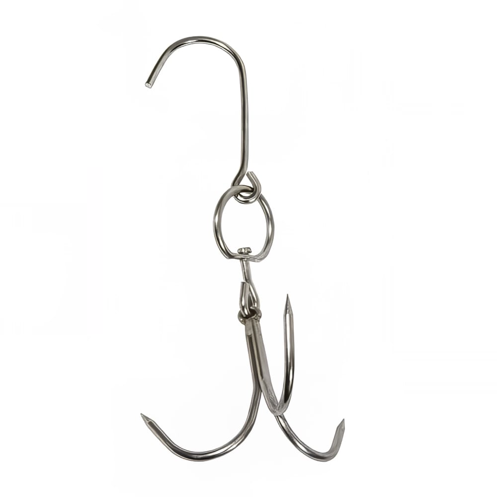 296-248006 Stainless Three Star Hook, For MasterRange Smokehouse