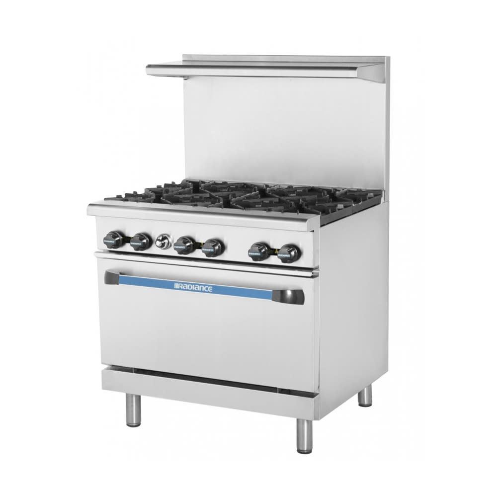 083-TAR6NG 36" 6 Burner Gas Range w/ Standard Oven, Natural Gas