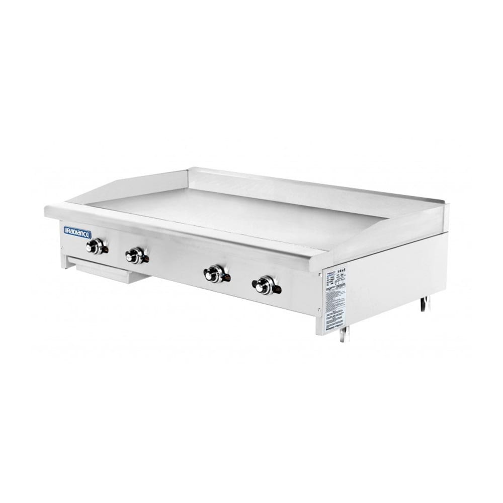 083-TATG48LP 48" Gas Griddle w/ Thermostatic Controls - 1" Steel Plate, Liquid Propane