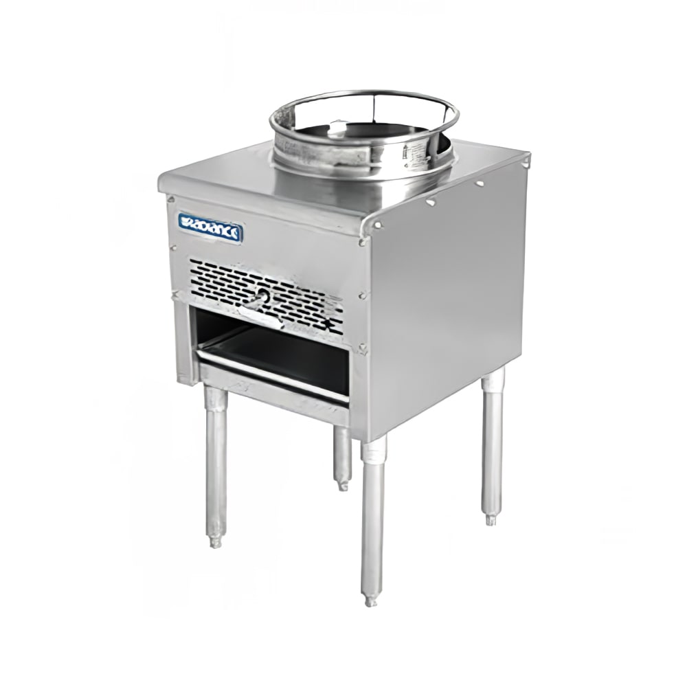 083-TAWR13NG Wok Range w/ 13" Opening, Natural Gas