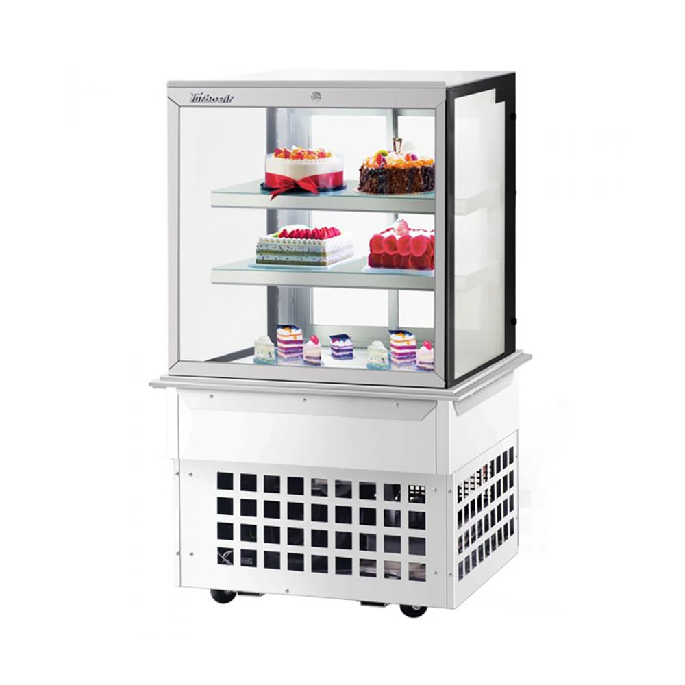 083-TBP3654FDN 38 1/8" Full Service Bakery Display Case w/ Straight Glass - (3) Levels, 115v