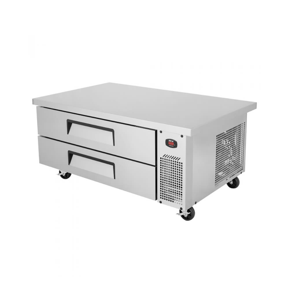 083-TCBE52SDREN 58 1/4" Super Deluxe Chef Base w/ (2) Drawers - 115v