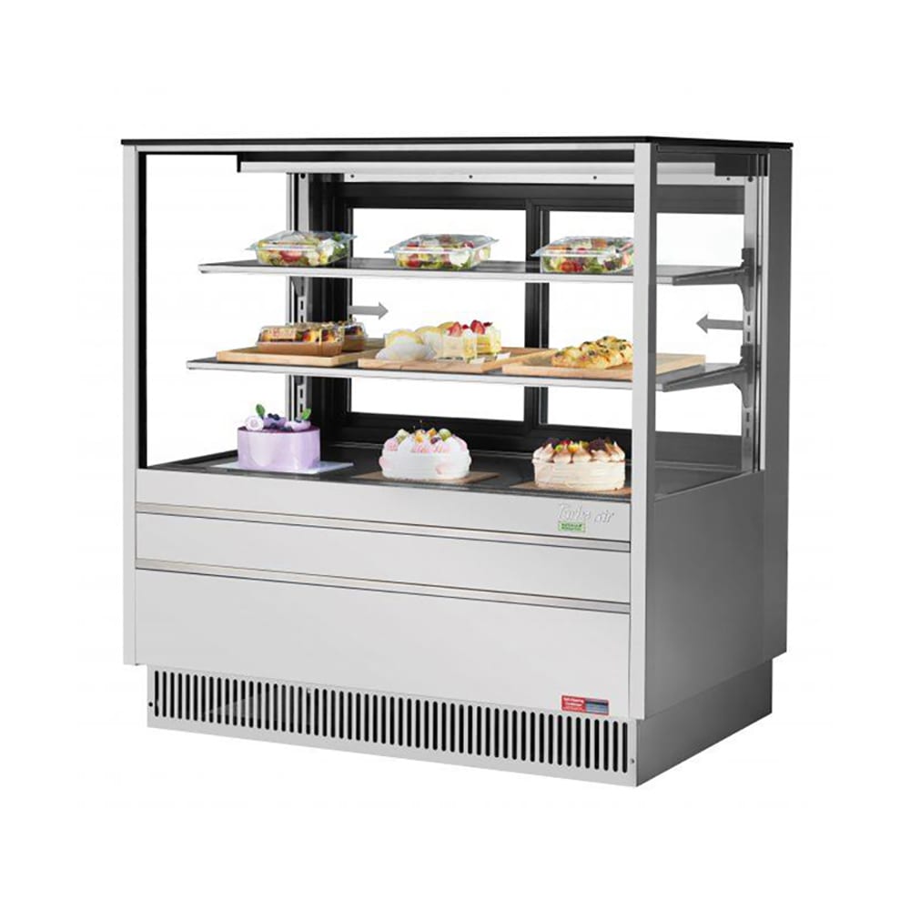 083-TCGB48UFSN 47 7/8" Full Service Bakery Display Case w/ Straight Glass - (3) Levels, 115v