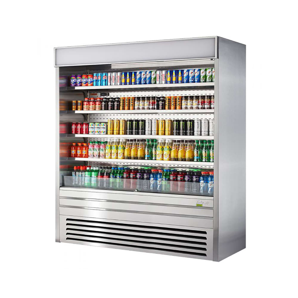 083-TOM72ESN 72" Vertical Open Air Cooler w/ (5) Levels, 220v/1ph