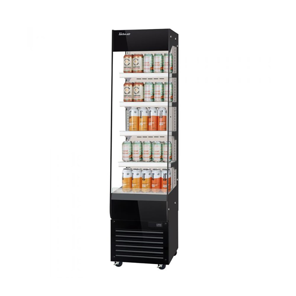 083-TOM2075NB 19 5/8" Vertical Open Air Cooler w/ (5) Levels, 115v