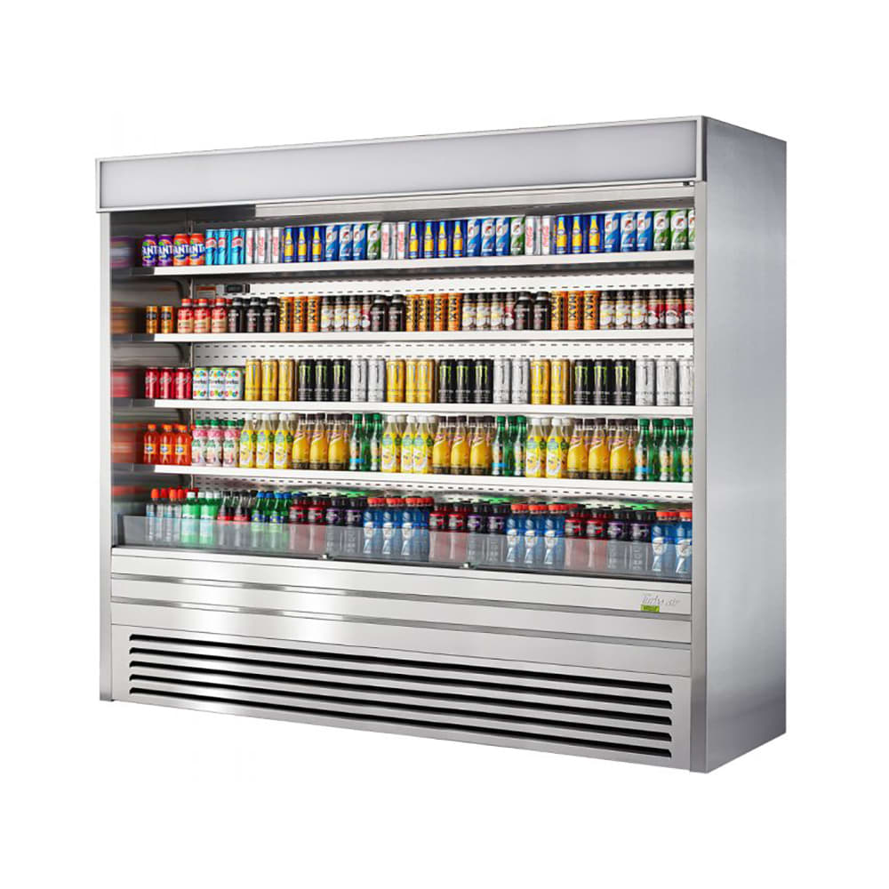 083-TOM96ESN 92 7/8" Vertical Open Air Cooler w/ (5) Levels, 220v/1ph