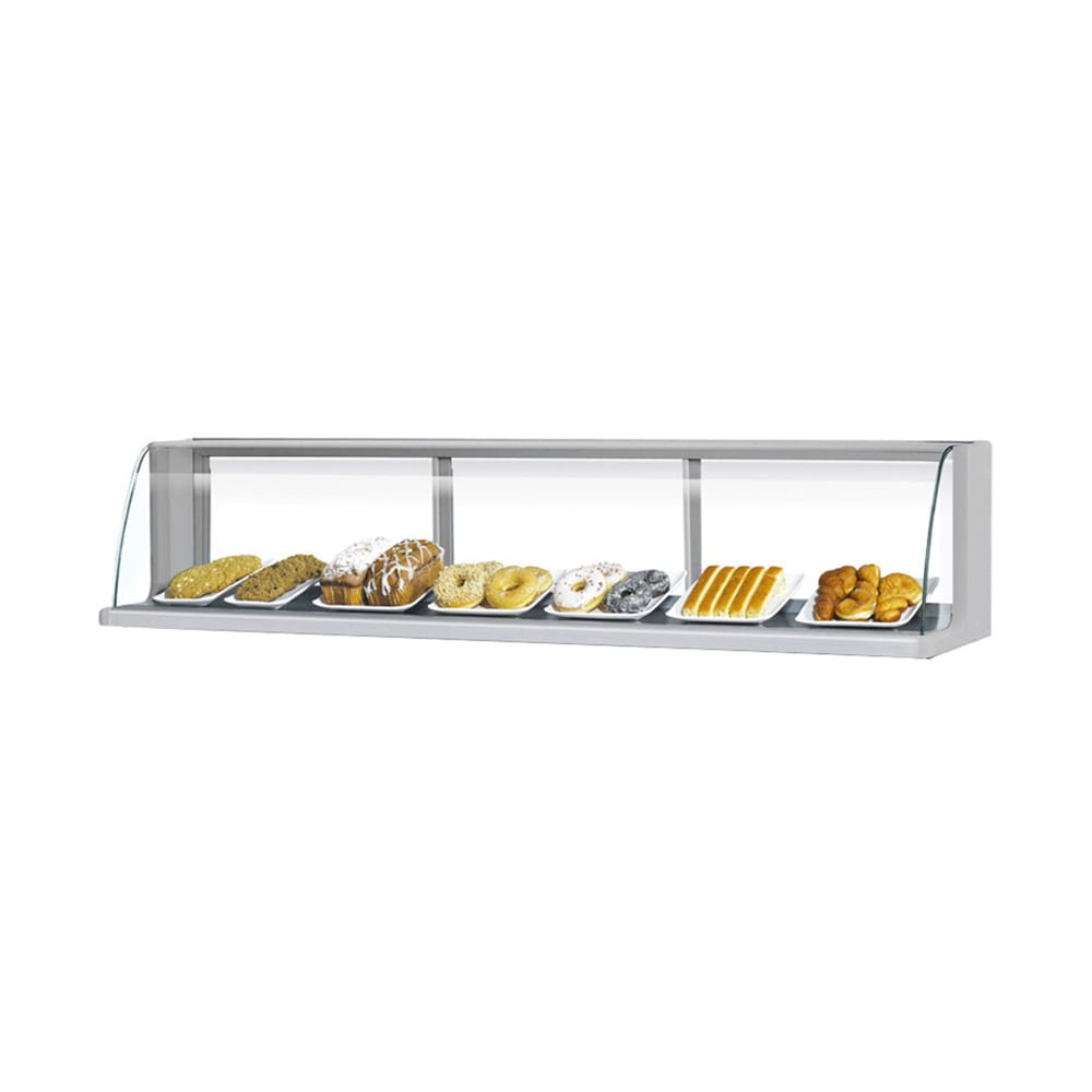 083-TOMD60LS 63 1/4" Low Top Dry Display Case for TOM-60S/L, Stainless Steel