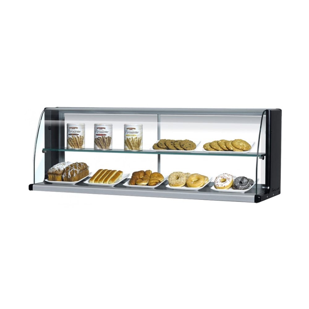 083-TOMD50HB 50 3/4" High Top Display Dry Case w/ Open Front for TOM 50S/L, Black