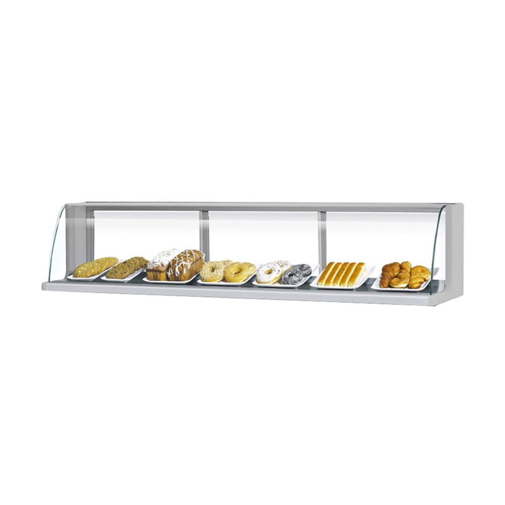 083-TOMD50LS 50 3/4" Low Top Dry Display Case for TOM-50S/L, Stainless Steel