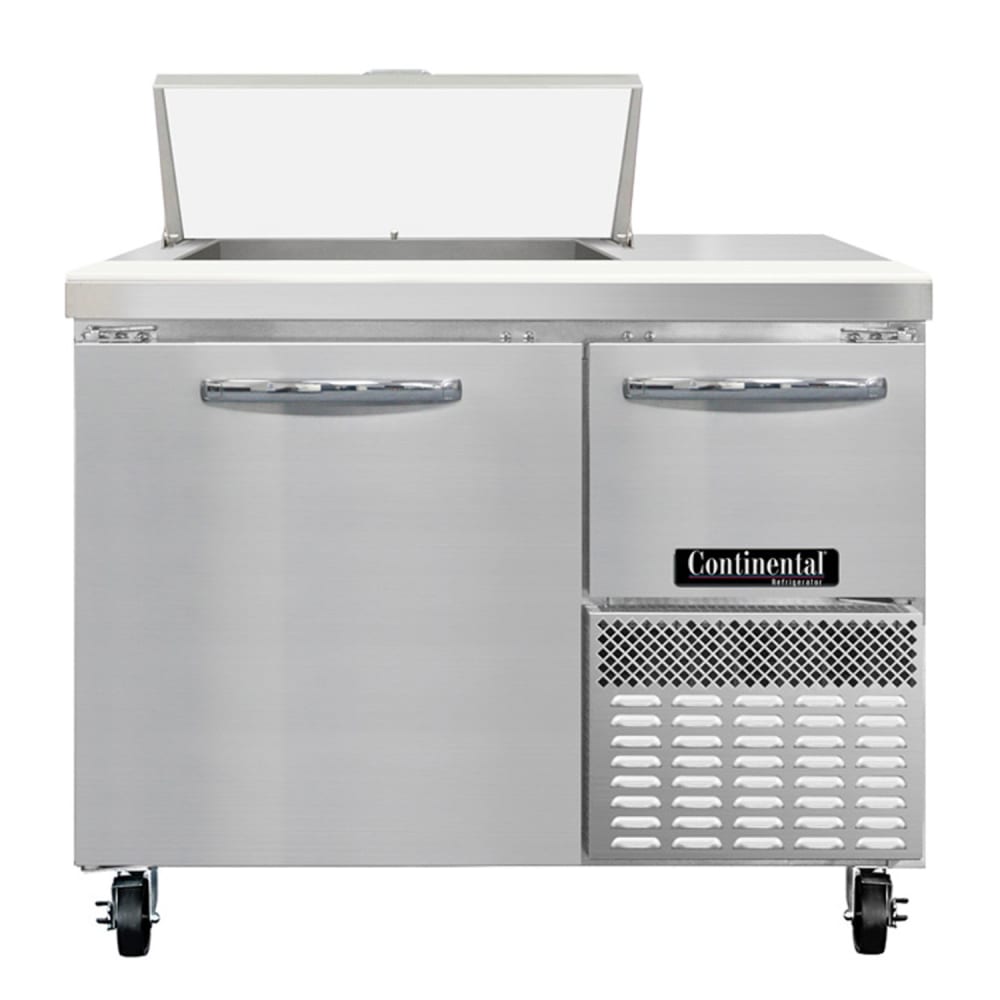 160-RA43SN6 43" Sandwich/Salad Prep Table w/ Refrigerated Base, 115v