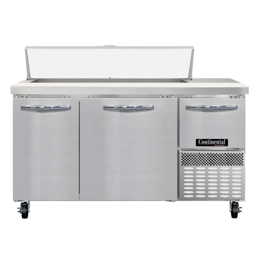 160-RA60SN12 60" Sandwich/Salad Prep Table w/ Refrigerated Base, 115v
