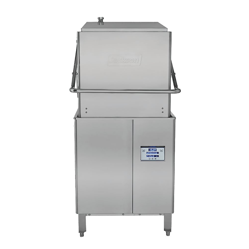 099-DYNASTAR2081 DynaStar® High Temp Door Type Dishwasher w/ 62 Racks/hr Capacity, Built-in Boost...