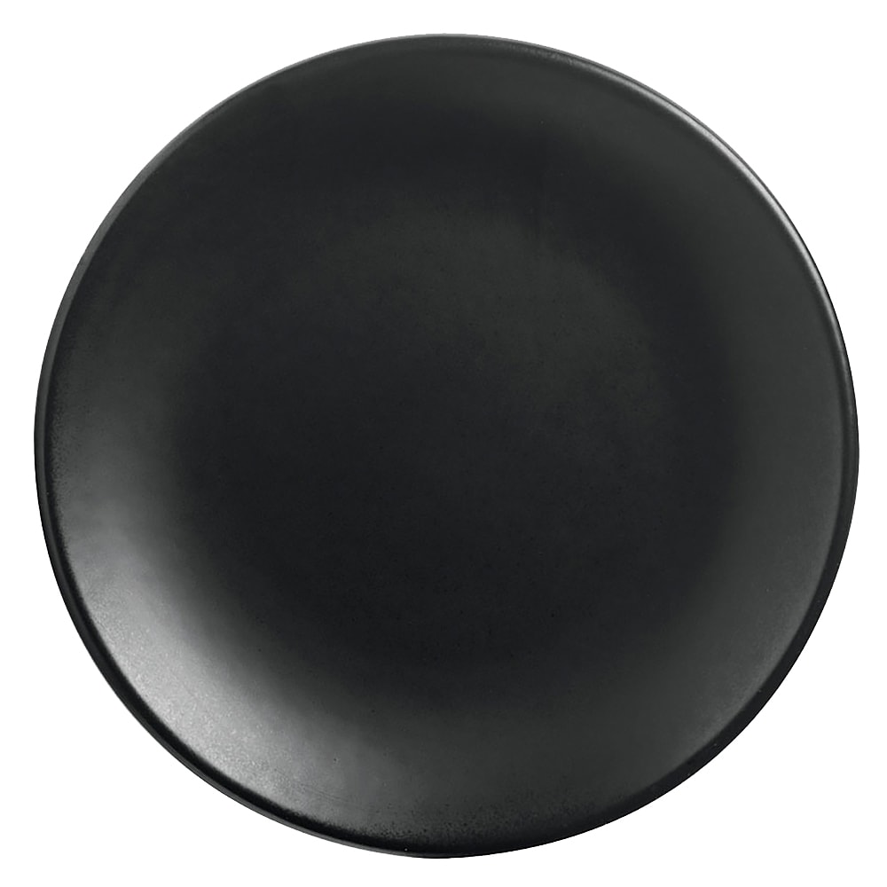 192-DRI3O 11" Round Driftstone Plate - Porcelain, Onyx